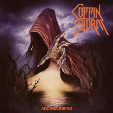 COFFIN STORM - ARCANA RISING (1 LP) - LIMITED ORANGE VINYL