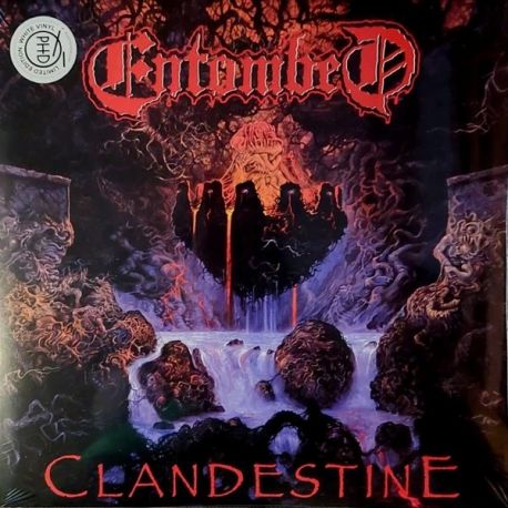 ENTOMBED - CLANDESTINE (1 LP) - LIMITED REMASTERED WHITE VINYL