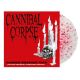 CANNIBAL CORPSE - HAMMER SMASHED FACE (1 LP) - CLEAR WITH RED SPLATTER