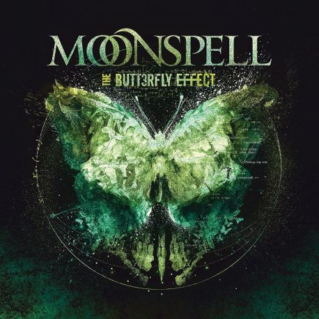 MOONSPELL - THE BUTT3RFLY [BUTTERFLY] EFFECT (1 LP) - SPECIAL GLOW IN THE DARK VINYL