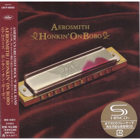 AEROSMITH - HONKIN' ON BOBO (1 SHM-CD) - WYDANIE JAPOŃSKIE