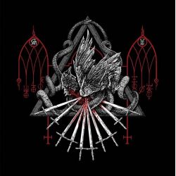 GOATWHORE - ANGELS HUNG FROM ARCHES OF HEAVEN (1 LP) - LIMITED SILVER/BLACK MARBLED VINYL