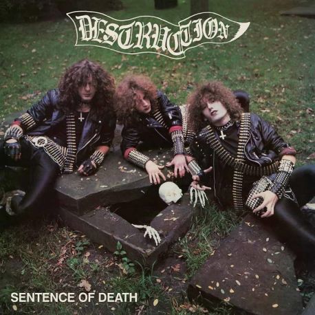 DESTRUCTION - SENTENCE OF DEATH (1 LP) - 45RPM - BONE VINYL