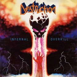 DESTRUCTION - INFERNAL OVERKILL (1 LP) - ORANGE/BLUE/YELLOW MIXED SPLATTER