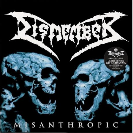 DISMEMBER - MISANTHROPIC (1 LP) - 45RPM - LIMITED ELECTRIC BLUE VINYL