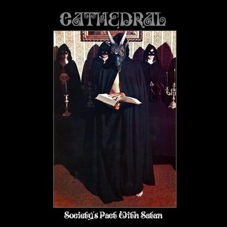 CATHEDRAL - SOCIETY'S PACT WITH SATAN (1 LP) - LIMITED RED VINYL