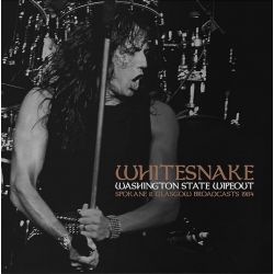 WHITESNAKE - WASHINGTON STATE WIPEOUT (SPOKANE & GLASGOW BROADCASTS 1984) (2 LP) - CLEAR VINYL