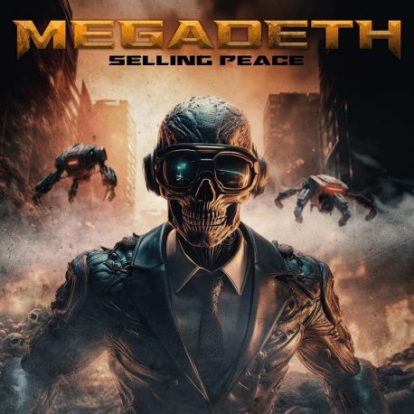 MEGADETH - SELLING PEACE (1 LP) - RED/BLACK SPLATTER
