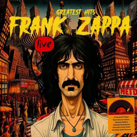 ZAPPA, FRANK - GREATEST HITS LIVE (1 LP) - YELLOW VINYL