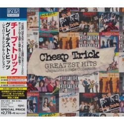 CHEAP TRICK - GREATEST HITS - JAPANESE SINGLES COLLECTION (BSCD2 + DVD) - WYDANIE JAPOŃSKIE