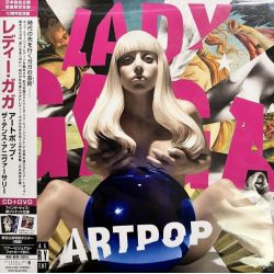LADY GAGA - ARTPOP (CD + DVD) - 7" 10TH ANNIVERSARY LIMITED DELUXE CARDBOARD SLEEVE - WYDANIE JAPOŃSKIE