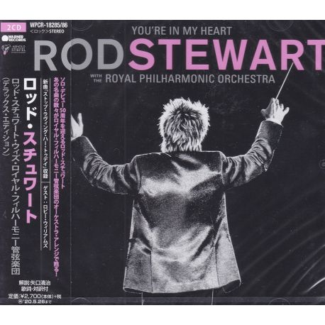 STEWART, ROD WITH THE ROYAL PHILHARMONIC ORCHESTRA – YOU'RE IN MY HEART (2 CD) - WYDANIE JAPOŃSKIE