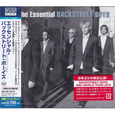 BACKSTREET BOYS - THE ESSENTIAL BACKSTREET BOYS (2 BSCD2) - WYDANIE JAPOŃSKIE