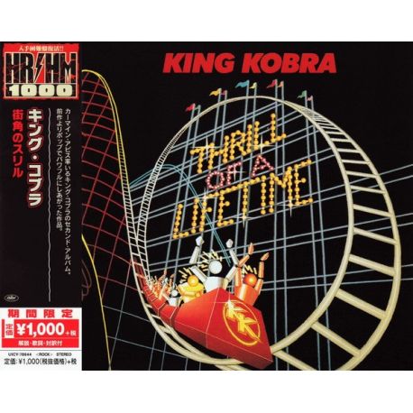 KING KOBRA - THRILL OF A LIFETIME (1 CD) - WYDANIE JAPOŃSKIE