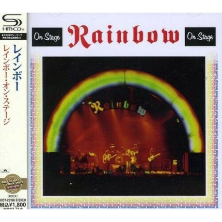 RAINBOW - ON STAGE (1 SHM-CD) - WYDANIE JAPOŃSKIE