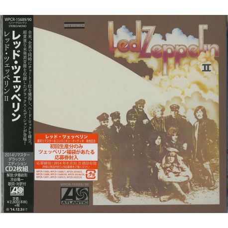 LED ZEPPELIN - II (2 CD) - DELUXE EDITION - WYDANIE JAPOŃSKIE