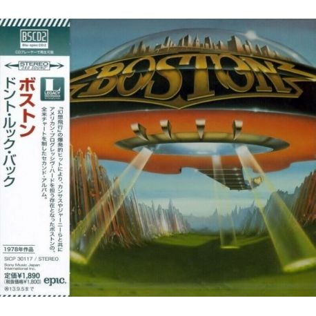 BOSTON - DON'T LOOK BACK (1 BSCD2) - WYDANIE JAPOŃSKIE 