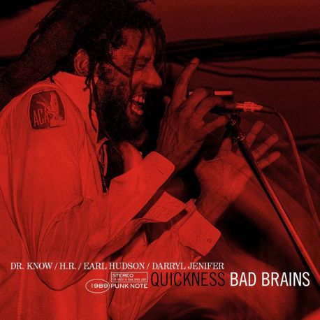 BAD BRAINS - QUICKNESS (1 LP) - PUNK NOTE EDITION - WYDANIE USA