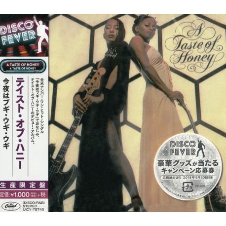A TASTE OF HONEY - A TASTE OF HONEY (1 CD) - WYDANIE JAPOŃSKIE