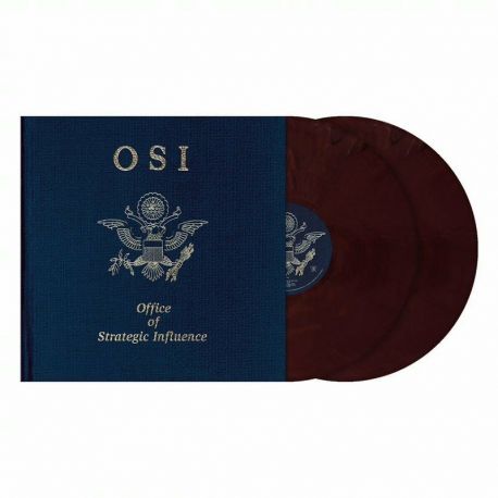 OSI - OFFICE OF STRATEGIC INFLUENCE (2 LP) - 180 GRAM RED BLACK MARBLED VINYL EDITION