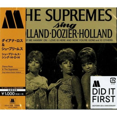 SUPREMES, THE - SUPREMES SING HOLLAND▪DOZIER▪HOLLAND (1 CD) - WYDANIE JAPOŃSKIE
