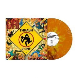 DIRTY ROTTEN IMBECILES [D.R.I.] ‎– THRASH ZONE (1 LP) - ORANGE YELLOW WHITE SPLATTER