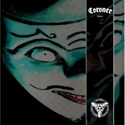 CORONER - GRIN (2 LP) - 45RPM - BLACK MARBLE VINYL