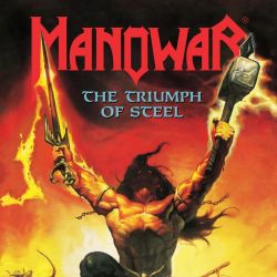 MANOWAR - THE TRIUMPH OF STEEL (2 LP) - LIMITED TRANSPARENT BLUE VINYL
