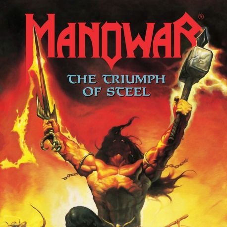 MANOWAR - THE TRIUMPH OF STEEL (2 LP) - LIMITED TRANSPARENT BLUE VINYL