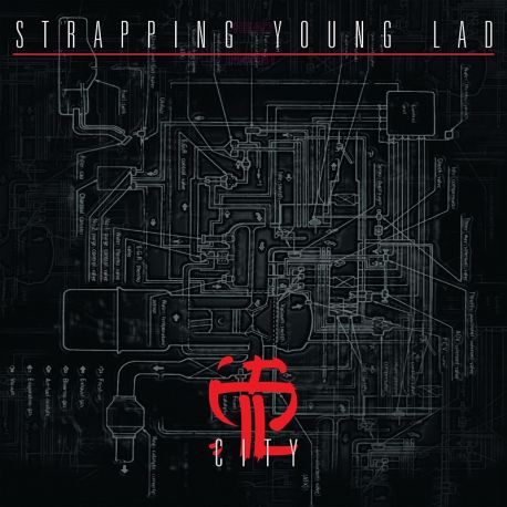 STRAPPING YOUNG LAD - CITY (2 LP) - LIMITED SPLATTER VINYL