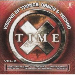 TIME X - VISIONS OF TRANCE, DANCE & TECHNO VOL.2 (2CD)