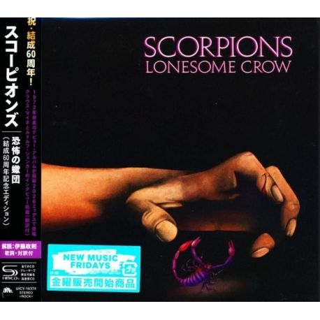 SCORPIONS - LONESOME CROW (1 SHM-CD) - 60TH ANNIVERSARY 2026 MIX - WYDANIE JAPOŃSKIE