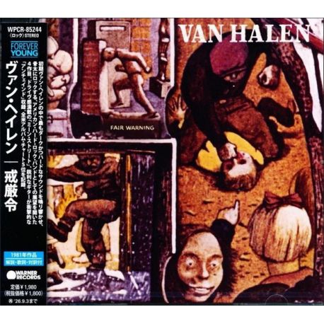 VAN HALEN - FAIR WARNING (1 CD) - WYDANIE JAPOŃSKIE