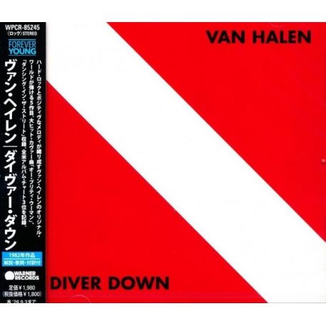 VAN HALEN - DIVER DOWN (1 CD) - WYDANIE JAPOŃSKIE