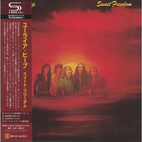 URIAH HEEP - SWEET FREEDOM (1 SHM-CD) - WYDANIE JAPOŃSKIE
