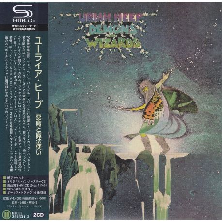URIAH HEEP - DEMONS AND WIZARDS (SHM-CD + CD) - WYDANIE JAPOŃSKIE
