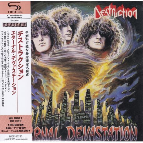 DESTRUCTION - ETERNAL DEVASTATION (1 SHM-CD) - WYDANIE JAPOŃSKIE