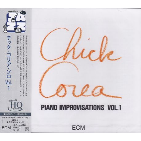 COREA, CHICK - PIANO IMPROVISATION VOL. 1 (1 UHQCD) - WYDANIE JAPOŃSKIE