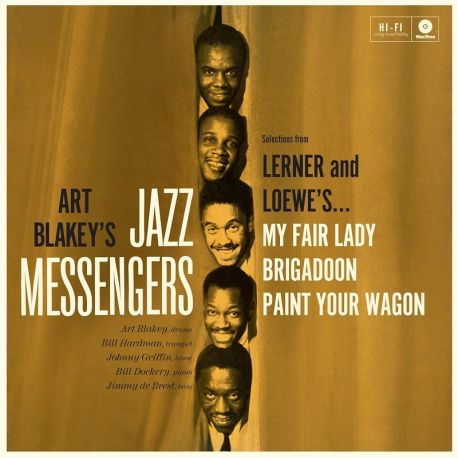 ART BLAKEY'S JAZZ MESSENGERS - SELECTIONS FROM LERNER AND LOEWE'S (1 LP) - WAXTIME - 180 GRAM VINYL