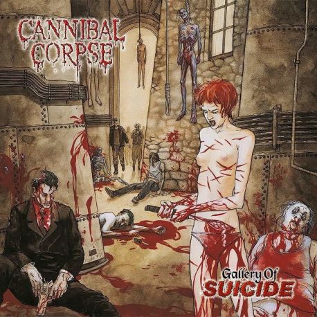  CANNIBAL CORPSE - GALLERY OF SUICIDE (1 LP) - LIMITED WHITE VINYL