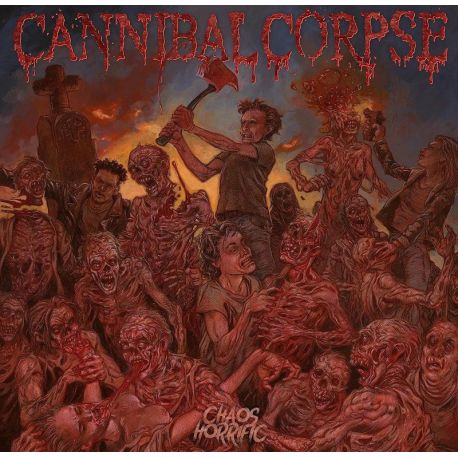 CANNIBAL CORPSE - CHAOS HORRIFIC (1 LP) - LIMITED WHITE VINYL
