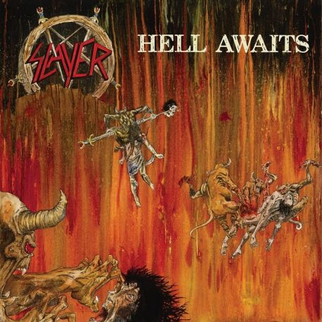 SLAYER - HELL AWAITS (1 LP) - LIMITED WHITE VINYL