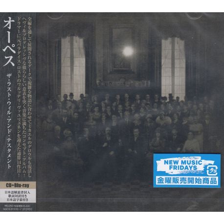 OPETH - THE LAST WILL AND TESTAMENT (CD + BLU-RAY) - WYDANIE JAPOŃSKIE