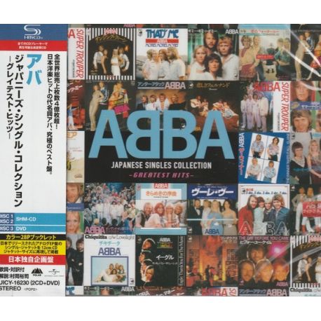 ABBA - GREATEST HITS: JAPANESE SINGLES COLLECTION (2 SHM-CD + DVD) - WYDANIE JAPOŃSKIE