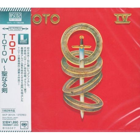 TOTO - IV (1 BSCD2) - WYDANIE JAPOŃSKIE 