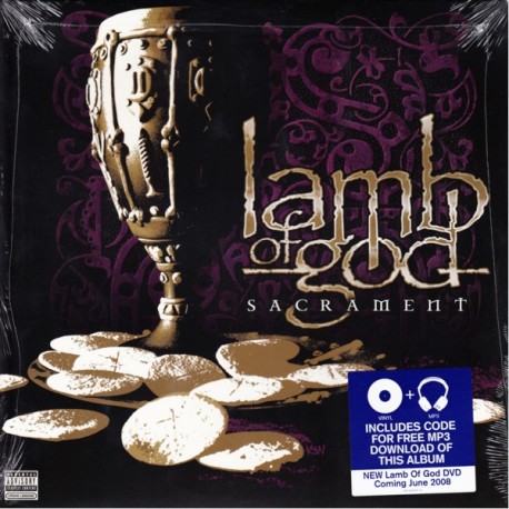 LAMB OF GOD - SACRAMENT (1LP+MP3 DOWNLOAD) - WYDANIE AMERYKAŃSKIE